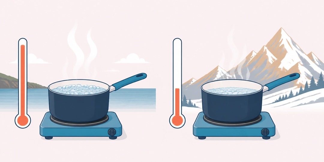 Температура кипения воды: почему в горах она ниже 100 °C