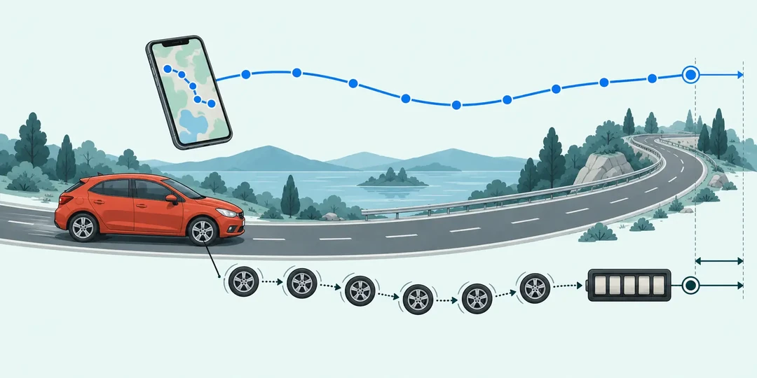 Почему GPS и одометр показывают разный пробег