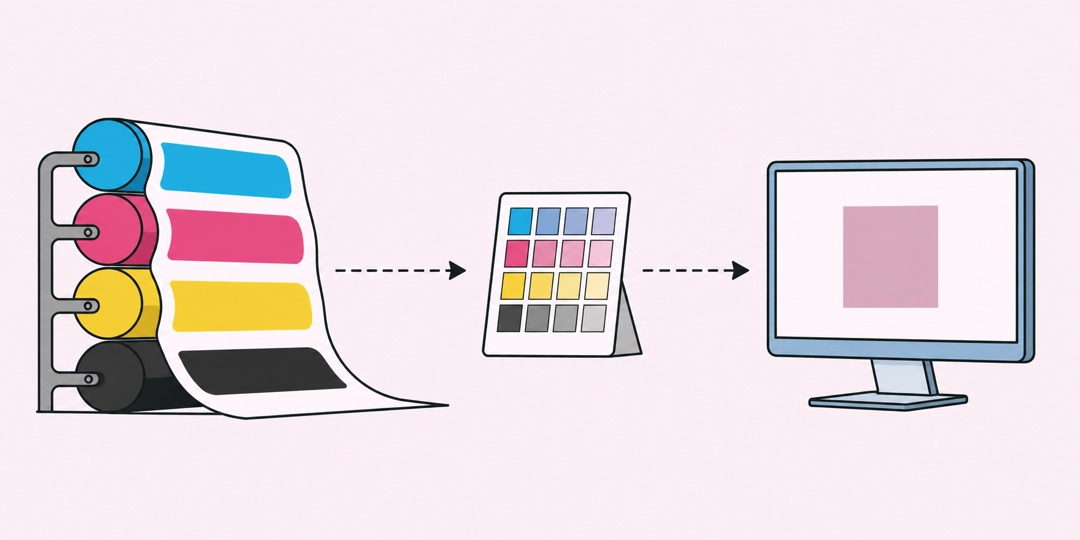 Почему CMYK нельзя точно перевести в HEX одной формулой
