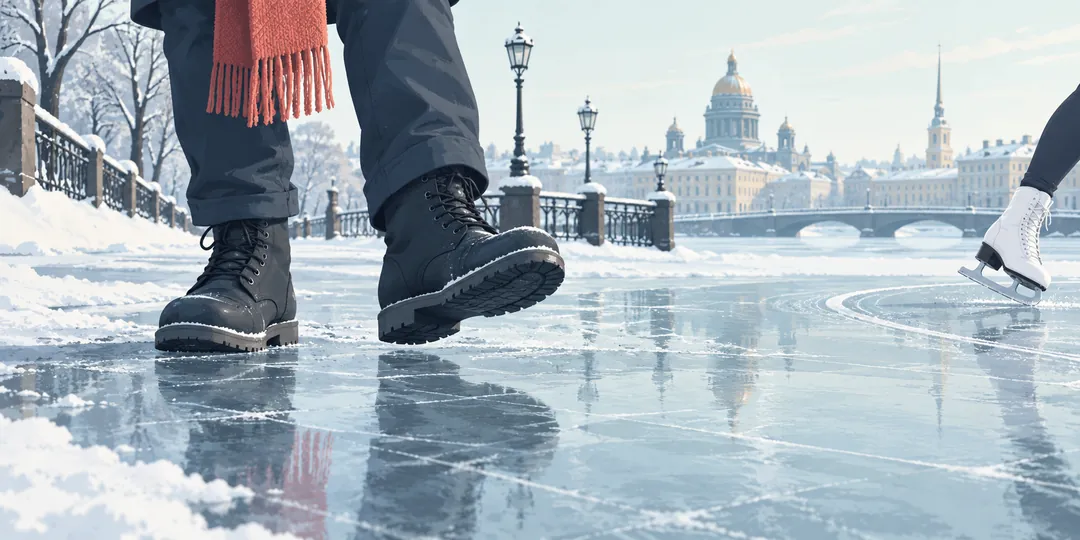 Почему лёд скользкий